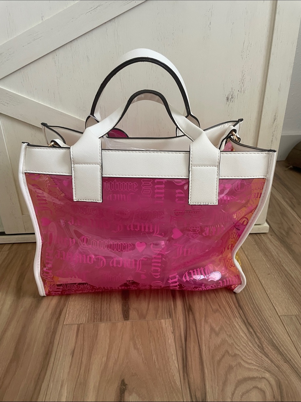 Juicy couture clear bag